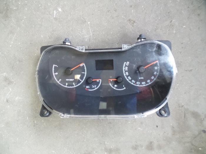 Instrumentenpaneel van een Opel Combo 1.6 CDTI 16V 2012