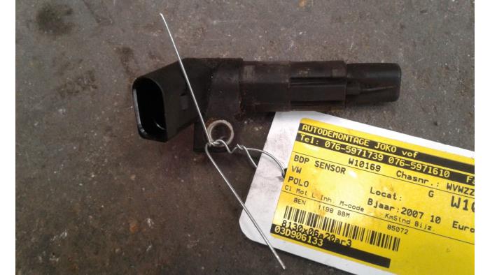 Gebruikte Sensor BDP Volkswagen Polo IV (9N1/2/3) 1.2 Prijs op aanvraag aangeboden door Autodemontage Joko B.V.
