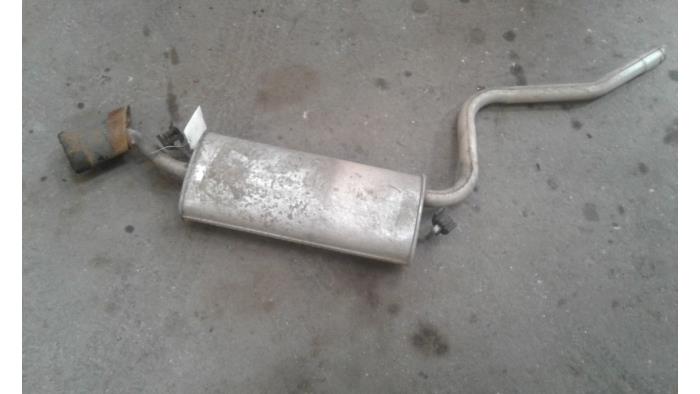 Gebruikte Uitlaat Einddemper Fiat Cinquecento 1.1i Sporting Prijs op aanvraag aangeboden door Autodemontage Joko B.V.