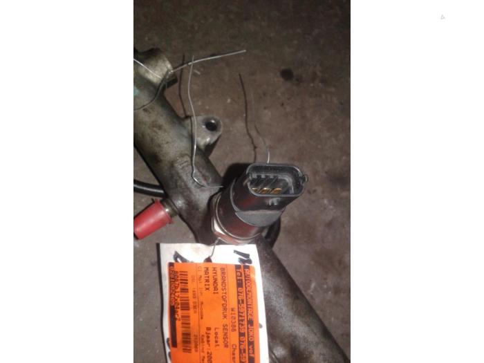 Gebruikte Brandstofdruk sensor Hyundai Matrix 1.5 CRDi 16V Prijs op aanvraag aangeboden door Autodemontage Joko B.V.