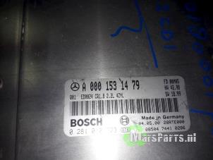 Gebruikte Computer Motormanagement Mercedes C Combi (S202) 2.2 C-200 CDI 16V Prijs € 22,50 Margeregeling aangeboden door Autodemontagebedrijf De Mars