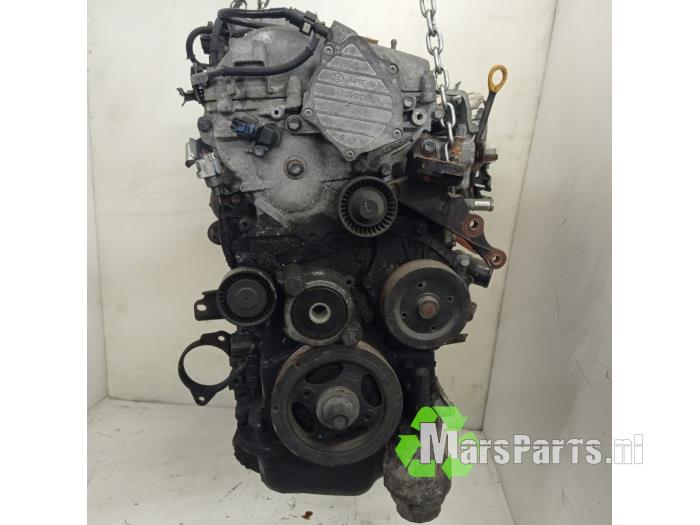 Gebruikte Motor Toyota Corolla Verso (R10/11) 2.2 D-4D 16V Prijs € 765,00 Margeregeling aangeboden door Autodemontagebedrijf De Mars