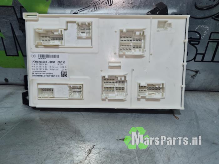 Gebruikte Computer Body Control Mercedes B (W246/W242) 1.6 B-180 BlueEFFICIENCY Turbo 16V Prijs € 40,00 Margeregeling aangeboden door Autodemontagebedrijf De Mars