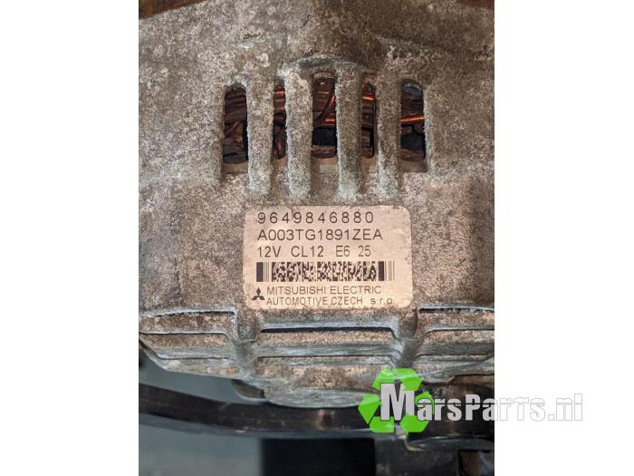 Dynamo van een Citroën C4 Grand Picasso (UA) 1.8 16V 2007