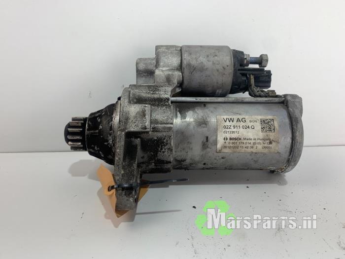 Gebruikte Startmotor Seat Leon (5FB) 1.4 TSI 16V Prijs € 30,00 Margeregeling aangeboden door Autodemontagebedrijf De Mars