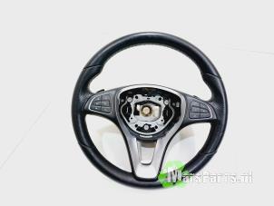 Gebruikte Stuurwiel Mercedes C (W205) C-200 1.6 CDI BlueTEC, C-200 d 16V Prijs € 247,50 Margeregeling aangeboden door Autodemontagebedrijf De Mars