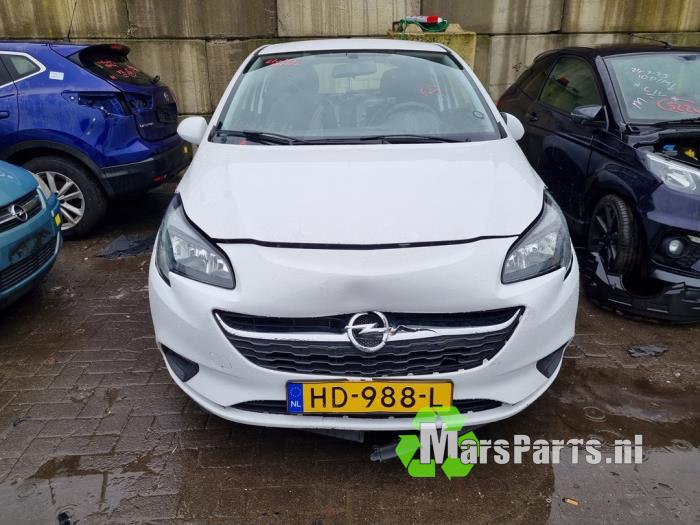 Hoek Carrosserie links-voor van een Opel Corsa E 1.3 CDTi 16V ecoFLEX 2015