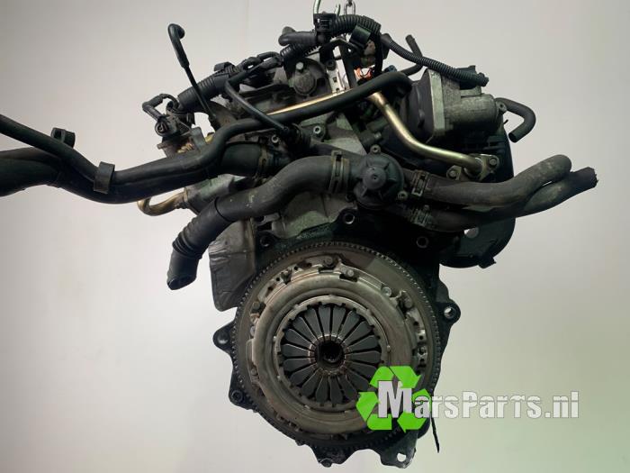 Motor van een Volkswagen Polo IV (9N1/2/3) 1.2 12V 2004