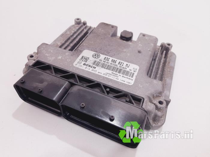 Gebruikte Computer Motormanagement Volkswagen Touran (1T1/T2) 2.0 TDI DPF Prijs € 72,00 Margeregeling aangeboden door Autodemontagebedrijf De Mars