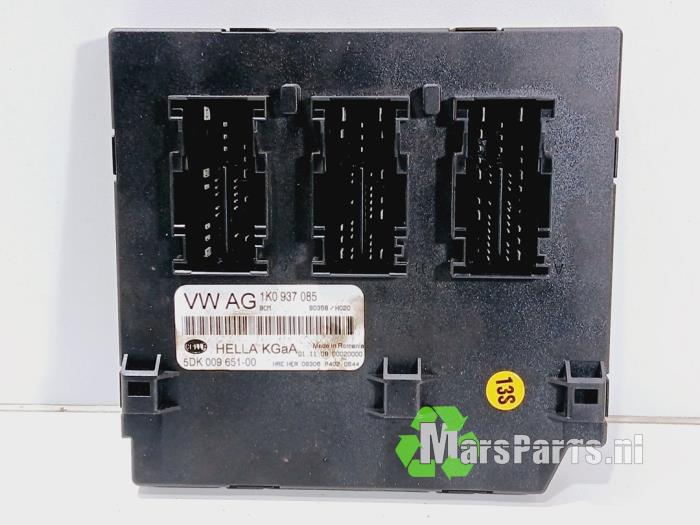 Gebruikte Computer Body Control Volkswagen Golf VI (5K1) 1.4 16V Prijs € 40,00 Margeregeling aangeboden door Autodemontagebedrijf De Mars