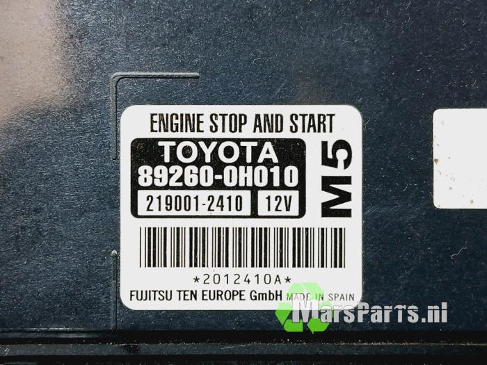 Computer Diversen van een Toyota Aygo (B40) 1.0 12V VVT-i 2014