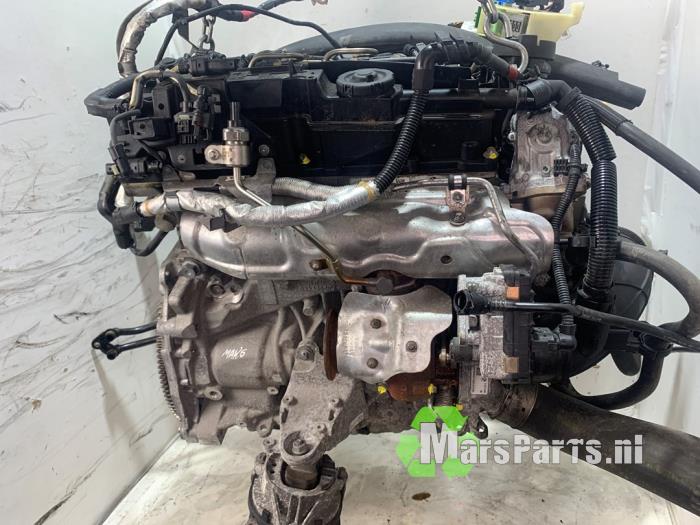 Motor van een BMW 3 serie (F30) 318d 2.0 16V 2017