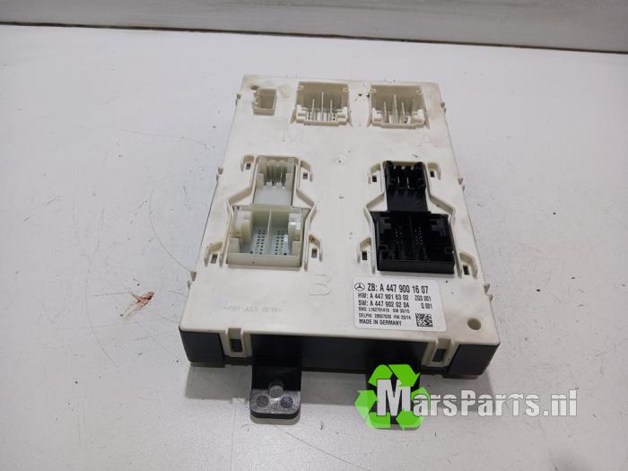 Gebruikte Bodycontrol Module Mercedes Vito (447.6) 1.6 111 CDI 16V Prijs € 150,00 Margeregeling aangeboden door Autodemontagebedrijf De Mars