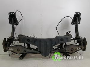 Gebruikte Achteras voorwielaandrijving Skoda Superb Combi (3V5) 2.0 TDI Prijs € 350,00 Margeregeling aangeboden door Autodemontagebedrijf De Mars