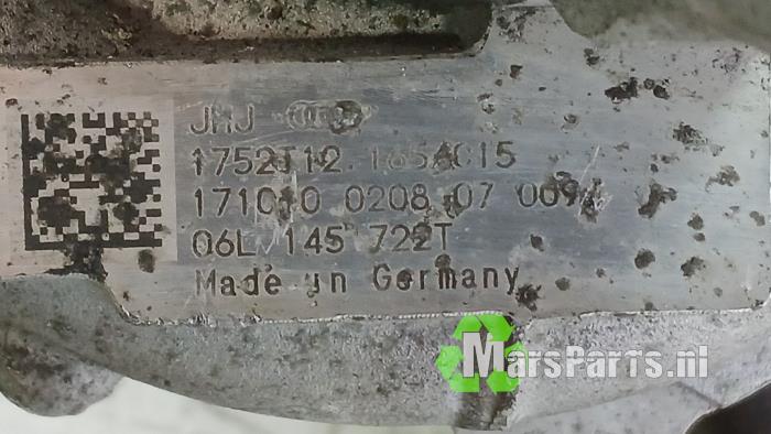 Turbo van een Audi A5 (F53/F5P) 2.0 45 TFSI Mild Hybrid 16V Quattro 2019