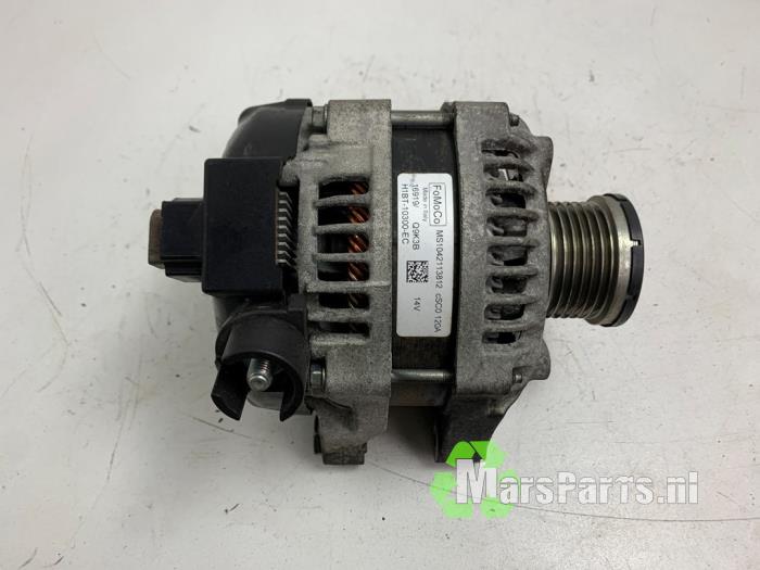 Gebruikte Dynamo Ford Fiesta 7 1.1 Ti-VCT 12V 85 Prijs € 50,00 Margeregeling aangeboden door Autodemontagebedrijf De Mars