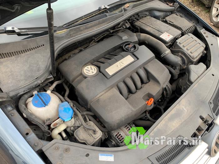 Gebruikte Motor Volkswagen Golf V Variant (1K5) 1.6 Prijs € 500,00 Margeregeling aangeboden door Autodemontagebedrijf De Mars