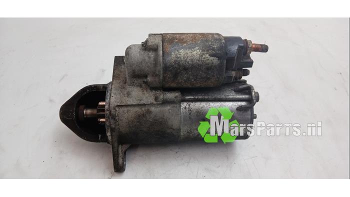 Gebruikte Startmotor Opel Zafira (M75) 1.6 16V Prijs € 30,00 Margeregeling aangeboden door Autodemontagebedrijf De Mars