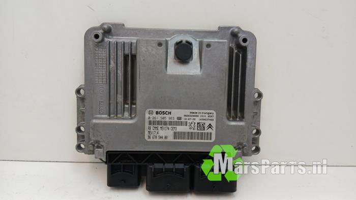 Gebruikte Computer Motormanagement Citroen DS3 (SA) 1.6 VTi 120 16V Prijs € 75,00 Margeregeling aangeboden door Autodemontagebedrijf De Mars