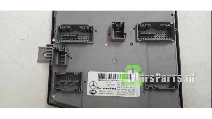 Bodycontrol Module van een Mercedes-Benz S (222.0/222.1) 3.0 S-400d 4-Matic 2018