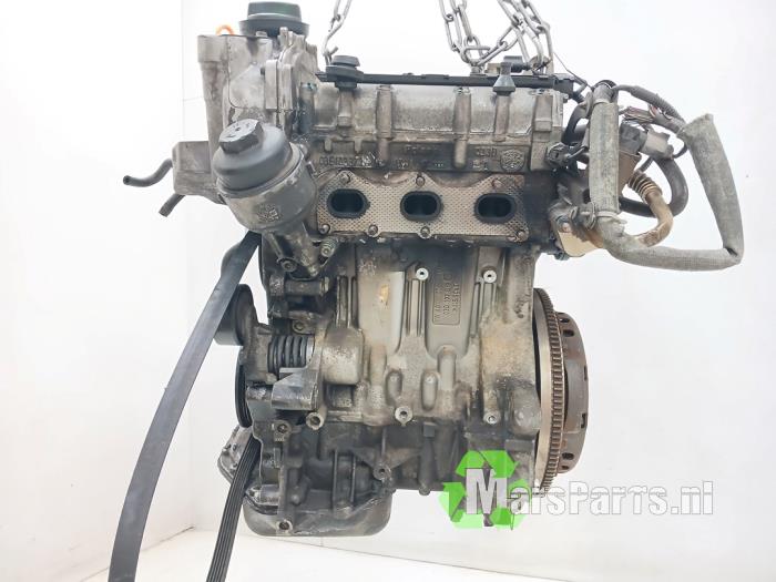 Gebruikte Motor Volkswagen Polo IV (9N1/2/3) 1.2 12V Prijs € 350,00 Margeregeling aangeboden door Autodemontagebedrijf De Mars