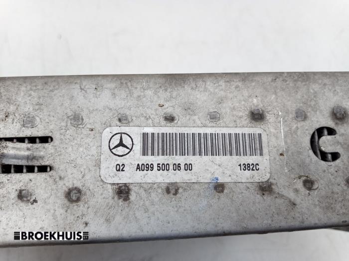 Intercooler van een Mercedes-Benz ML III (166) 3.0 ML-350 BlueTEC V6 24V 4-Matic 2012