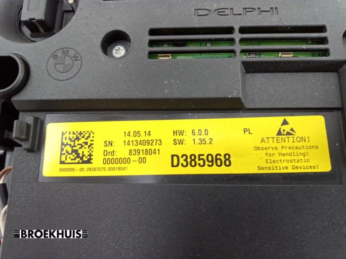 Binnenverlichting voor van een BMW 6 serie Gran Coupe (F06) M6 V8 32V Competition Package 2015