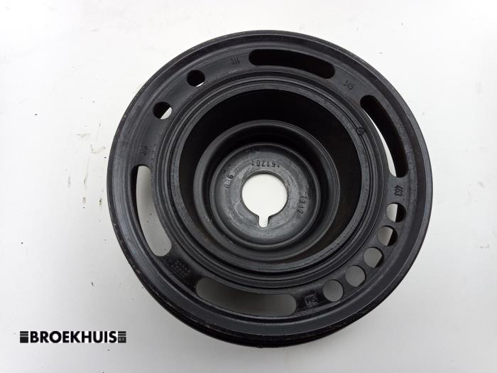 Gebruikte Poelie Krukas Opel Zafira (M75) 1.8 16V Ecotec Prijs € 40,00 Margeregeling aangeboden door Autobedrijf Broekhuis B.V.