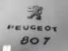 Embleem van een Peugeot 807, 2002 / 2014 2.0 HDi 16V, MPV, Diesel, 1.997cc, 80kW (109pk), FWD, DW10ATED; RHS; DW10ATED4; RHW; RHT; RHM, 2002-06 / 2006-05 2004