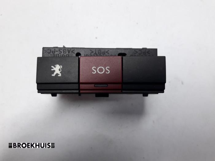 SOS knop van een Peugeot 207/207+ (WA/WC/WM) 1.6 HDi 2011