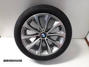 Gebruikte Sportvelgenset + banden BMW 5 serie Touring (F11) 520d 16V Prijs € 400,00 Margeregeling aangeboden door Autobedrijf Broekhuis B.V.