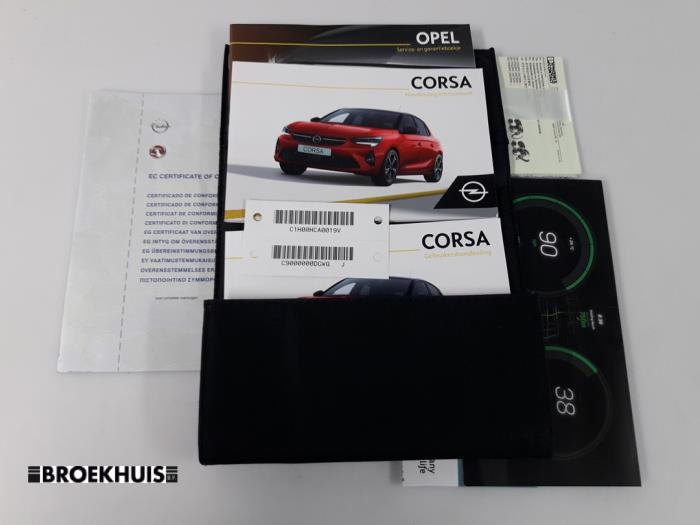 Instructie Boekje Opel Corsa