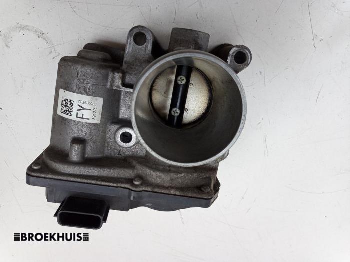Gebruikte Gasklephuis Renault Twingo III (AH) 1.0 SCe 70 12V Prijs € 40,00 Margeregeling aangeboden door Autobedrijf Broekhuis B.V.