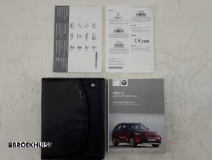 Gebruikte Instructie Boekje BMW X1 (E84) xDrive 20d 2.0 16V Prijs € 30,00 Margeregeling aangeboden door Autobedrijf Broekhuis B.V.
