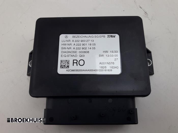 Gebruikte Handrem Module Mercedes C AMG (C205) 4.0 C-63 S AMG V8 Biturbo Prijs € 70,00 Margeregeling aangeboden door Autobedrijf Broekhuis B.V.