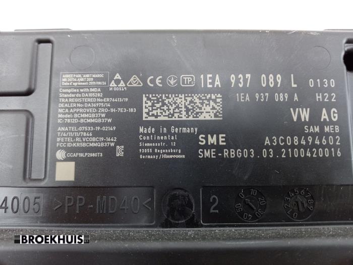 Computer Body Control van een Skoda Enyaq iV 80 2021