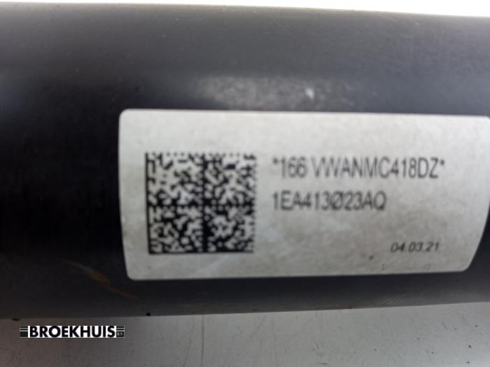 Schokdemperpoot rechts-voor van een Skoda Enyaq iV 80 2021