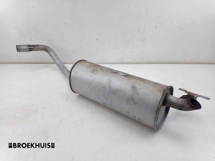 Uitlaat Einddemper van een Seat Ibiza IV (6J5) 1.4 16V 2012