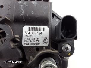 Dynamo van een Fiat Ducato (250) 2.3 D 130 Multijet 2015