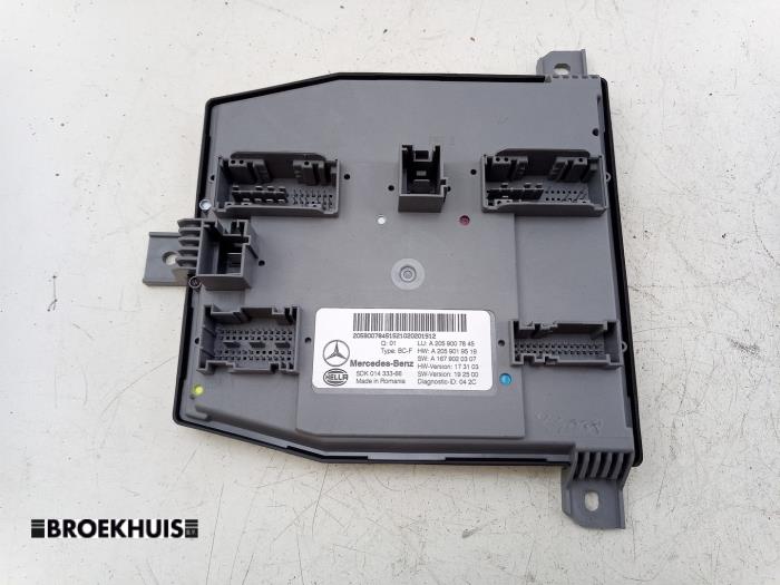 Gebruikte Bodycontrol Module Mercedes C Estate (S205) C-300 e 2.0 16V Prijs € 75,00 Margeregeling aangeboden door Autobedrijf Broekhuis B.V.
