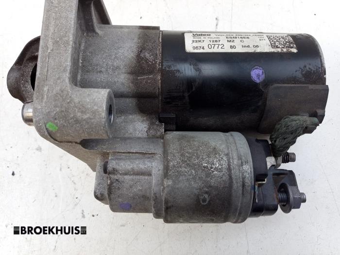 Gebruikte Startmotor Peugeot 308 SW (L4/L9/LC/LJ/LR) 1.2 12V e-THP PureTech 130 Prijs € 45,00 Margeregeling aangeboden door Autobedrijf Broekhuis B.V.