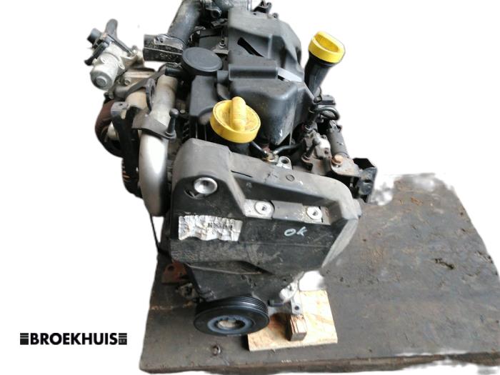 Motor van een Renault Grand Scénic III (JZ) 1.5 dCi 110 2010