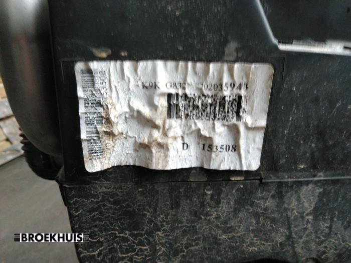 Motor van een Renault Grand Scénic III (JZ) 1.5 dCi 110 2010