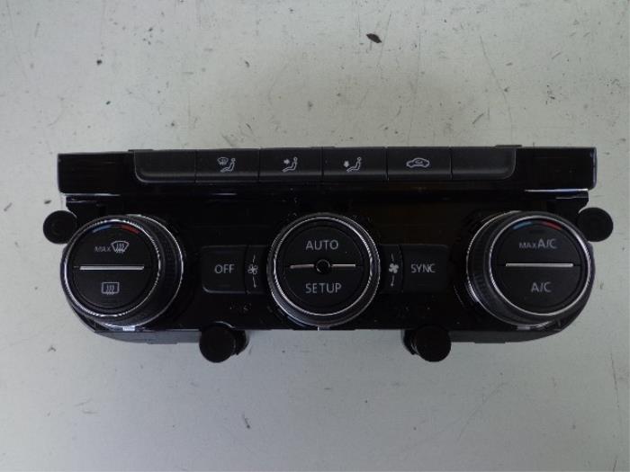 Heater control panel Volkswagen Golf