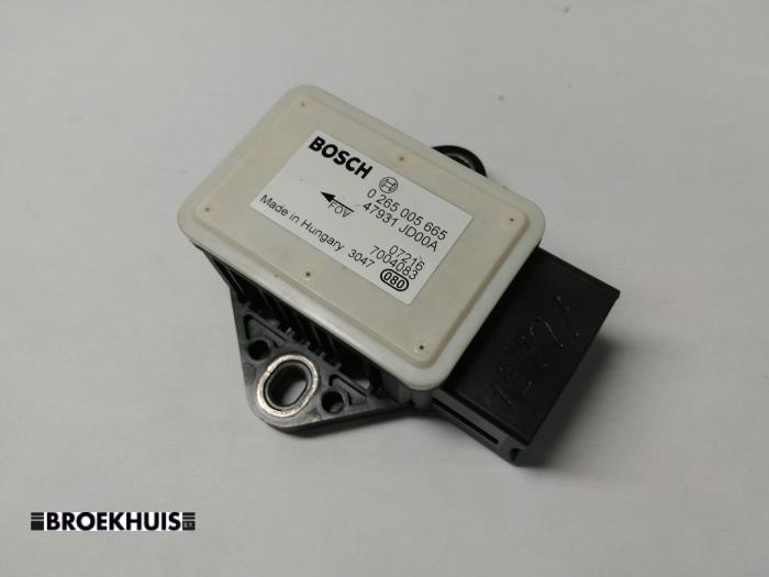 Gebruikte Esp Duo Sensor Nissan Qashqai (J10) 2.0 16V 4x4 Prijs € 20,00 Margeregeling aangeboden door Autobedrijf Broekhuis B.V.