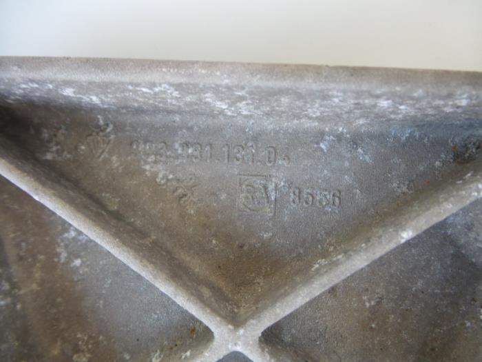 Subframe van een Porsche 911 (993) 3.6 Carrera 2 1994