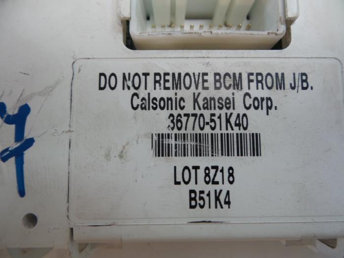 Computer Body Control van een Opel Agila (B) 1.0 12V 2009