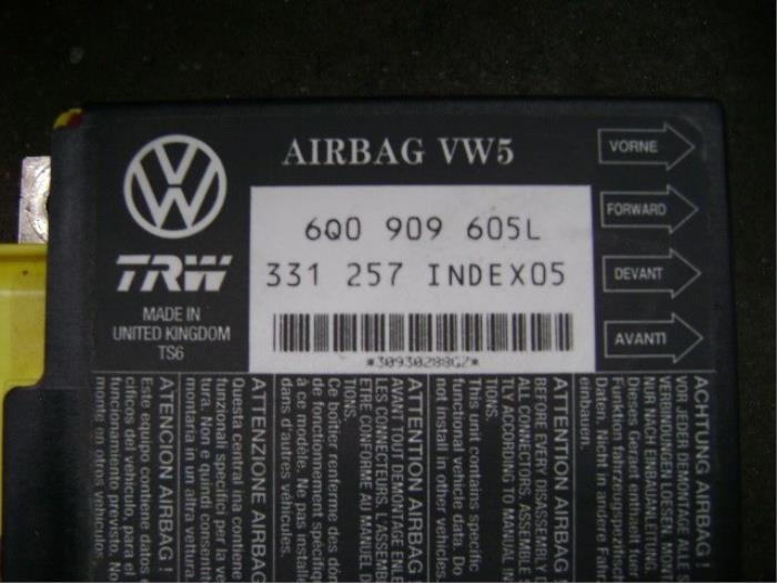 Airbag Set+Module van een Seat Cordoba (6L2) 1.4 16V 2004