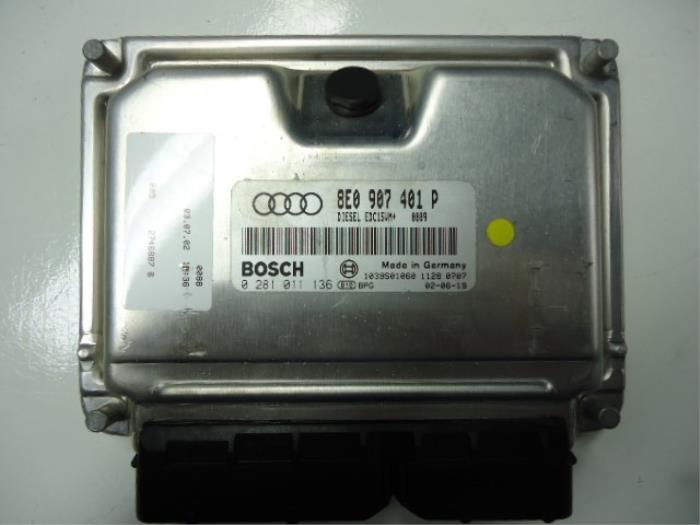 Gebruikte Inspuitcomputer Audi A4 (B6) 2.5 TDI 24V Prijs € 50,00 Margeregeling aangeboden door Autobedrijf Broekhuis B.V.