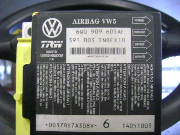 Module + Airbag Set van een Seat Ibiza III (6L1) 1.4 16V 100 2005